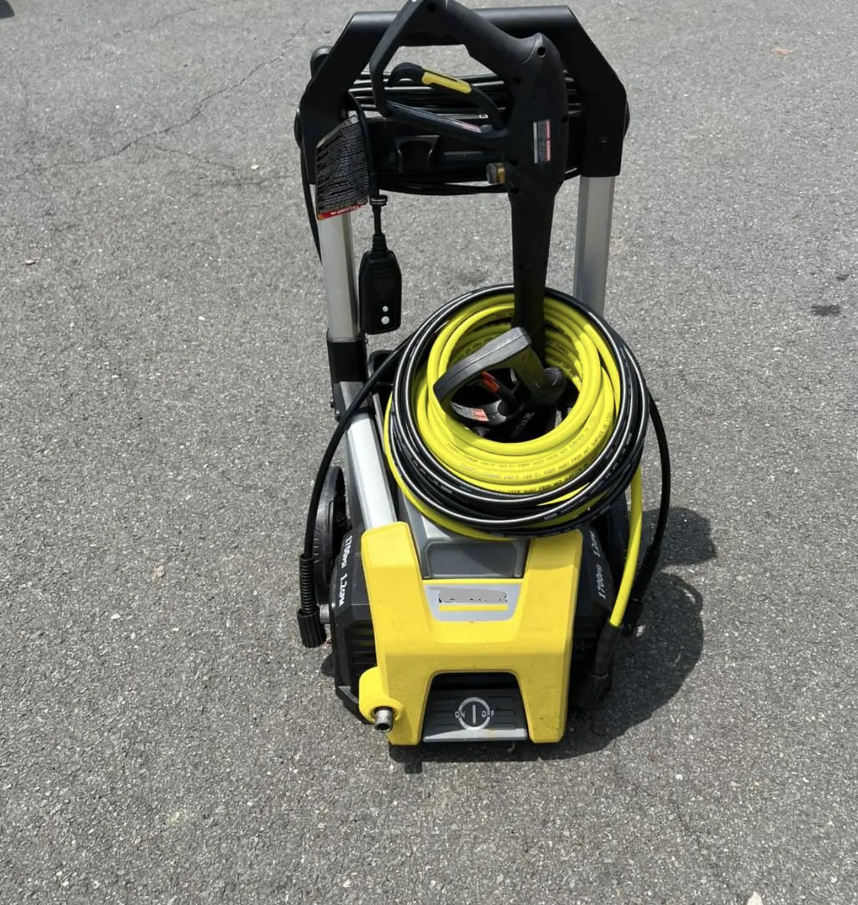 pressure washer flow rate vs psi