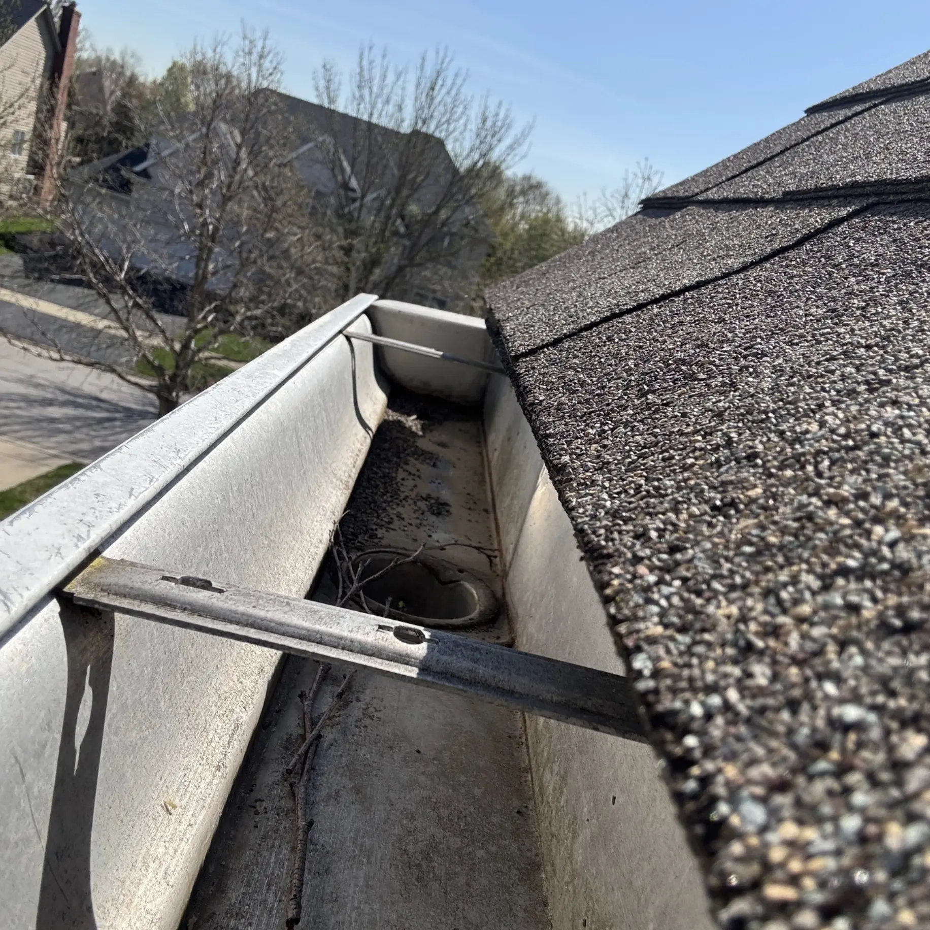 how to clean downpipes