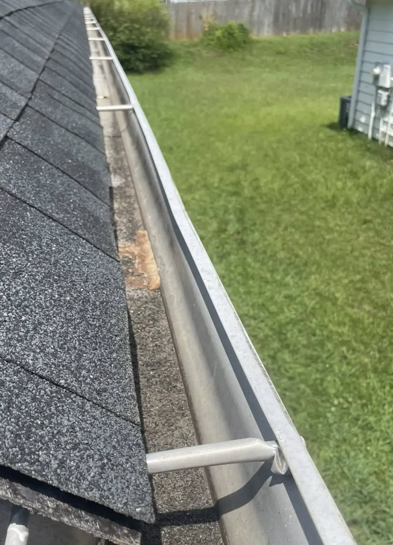 downpipe inspection in progress