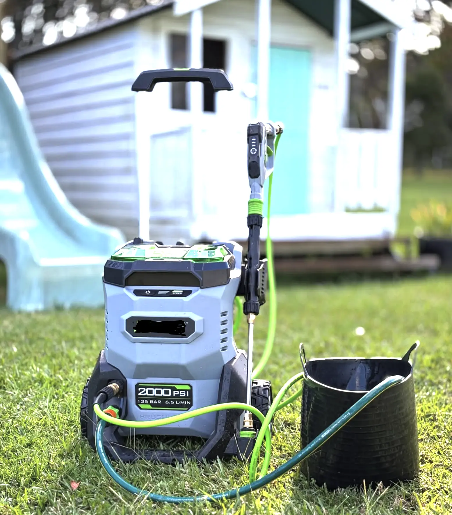 low volume pressure washer