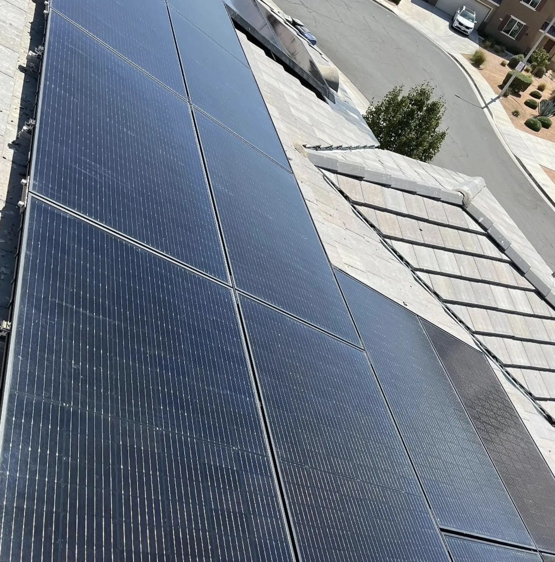 Pure water used for solar panel wash