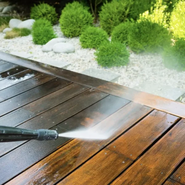 commercial grade pressure washer setup