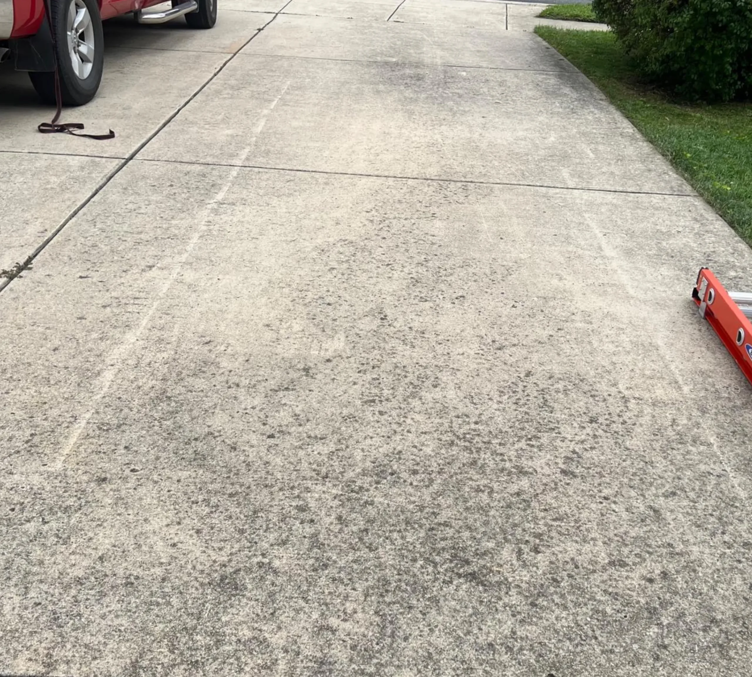 what do you clean polished concrete floors with