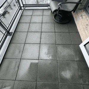 balcony floor cleaning