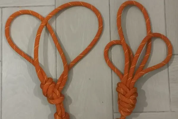 cleaning using climbing equipment