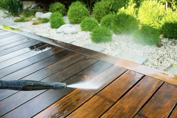 commercial grade pressure washer setup