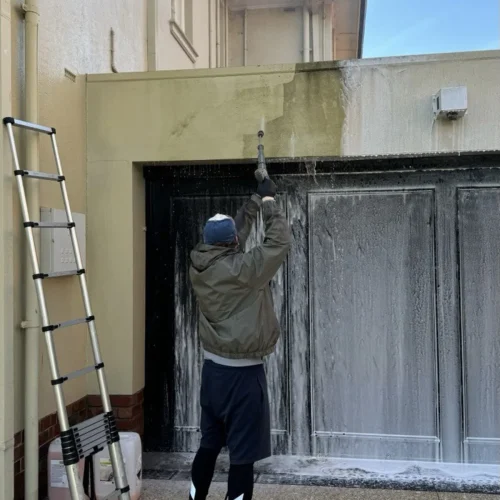 exterior house cleaning