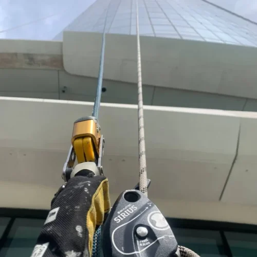 high rise cleaning
