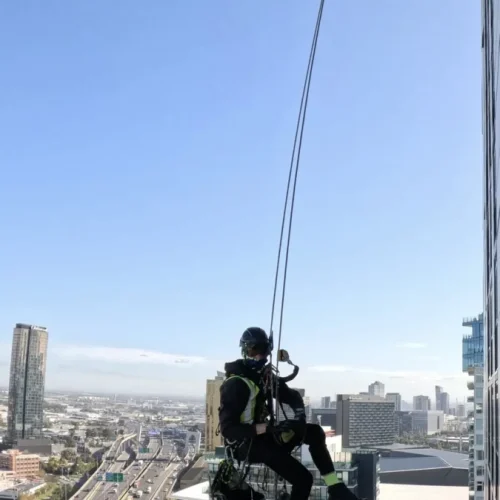 high rise window cleaning company