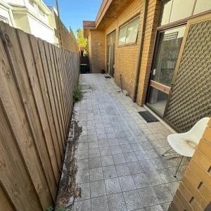 outdoor patio cleaning