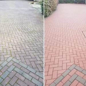 paving pressure cleaning