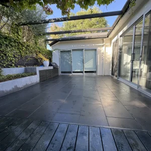steam clean concrete driveway