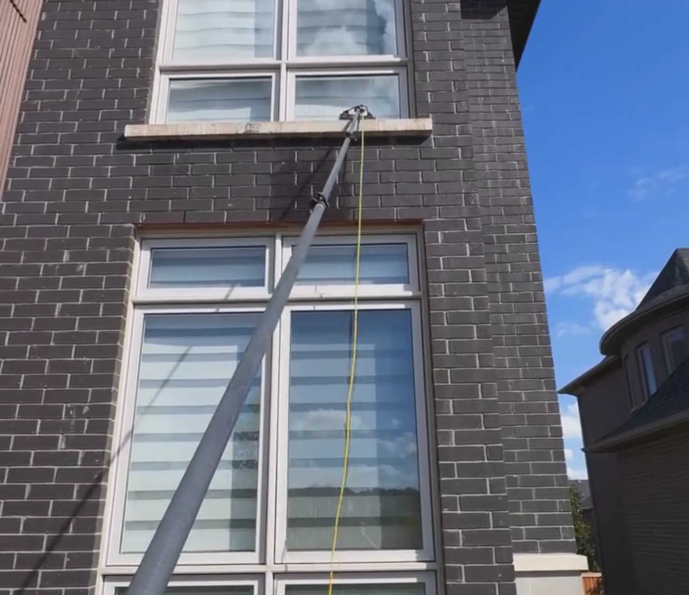 fibreglass pole