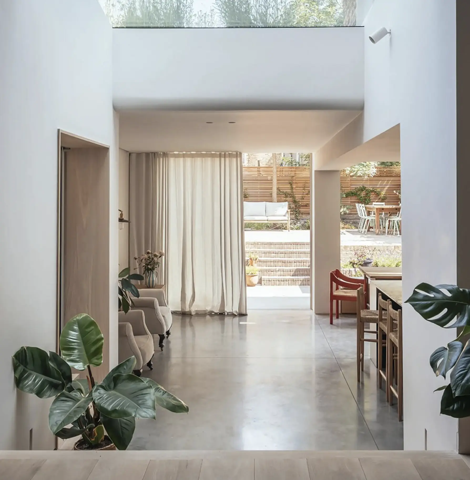 cleaning concrete floors indoors