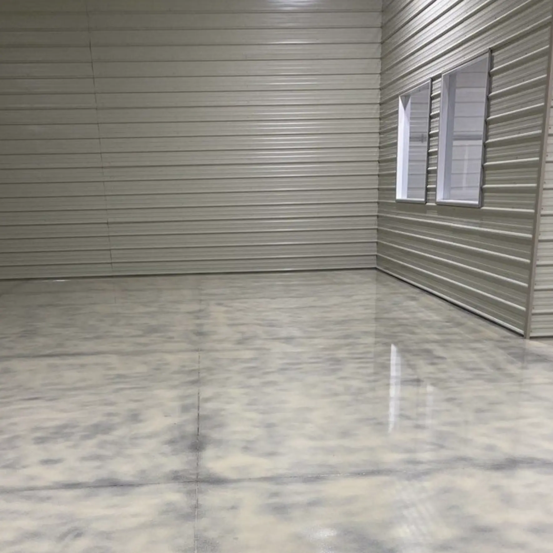 how to clean indoor concrete floor