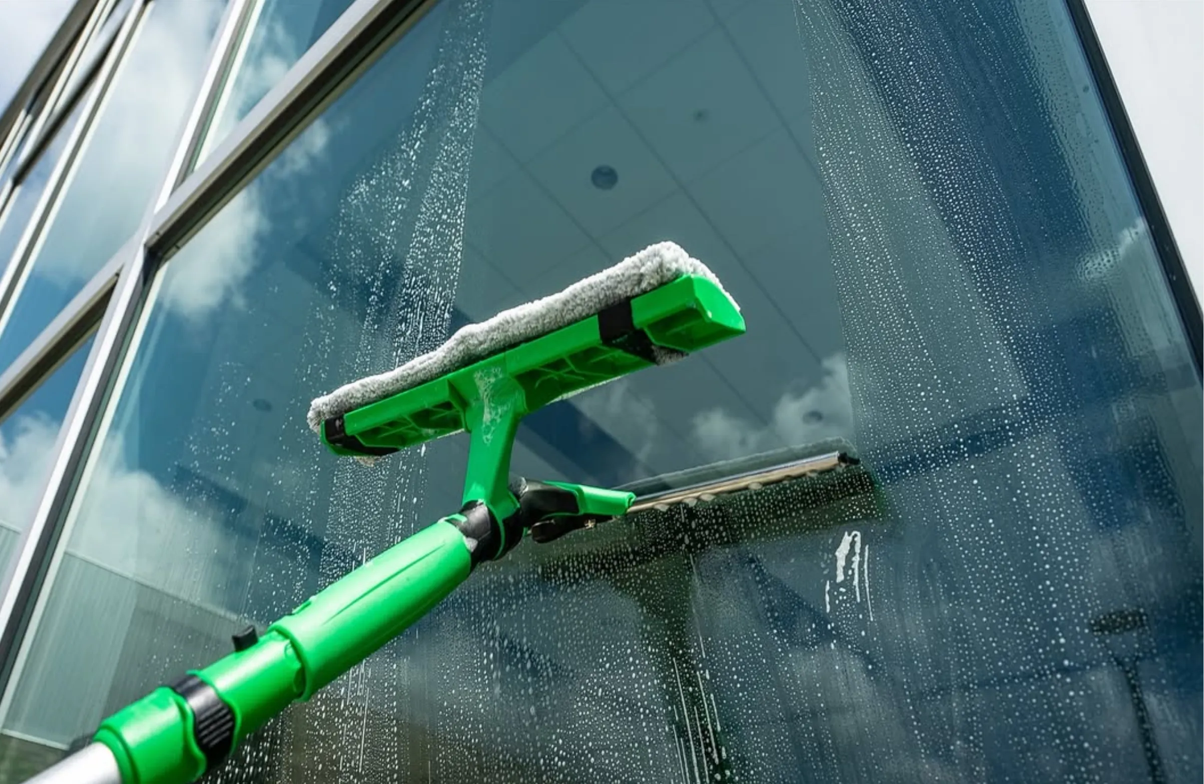 tinted window cleaning