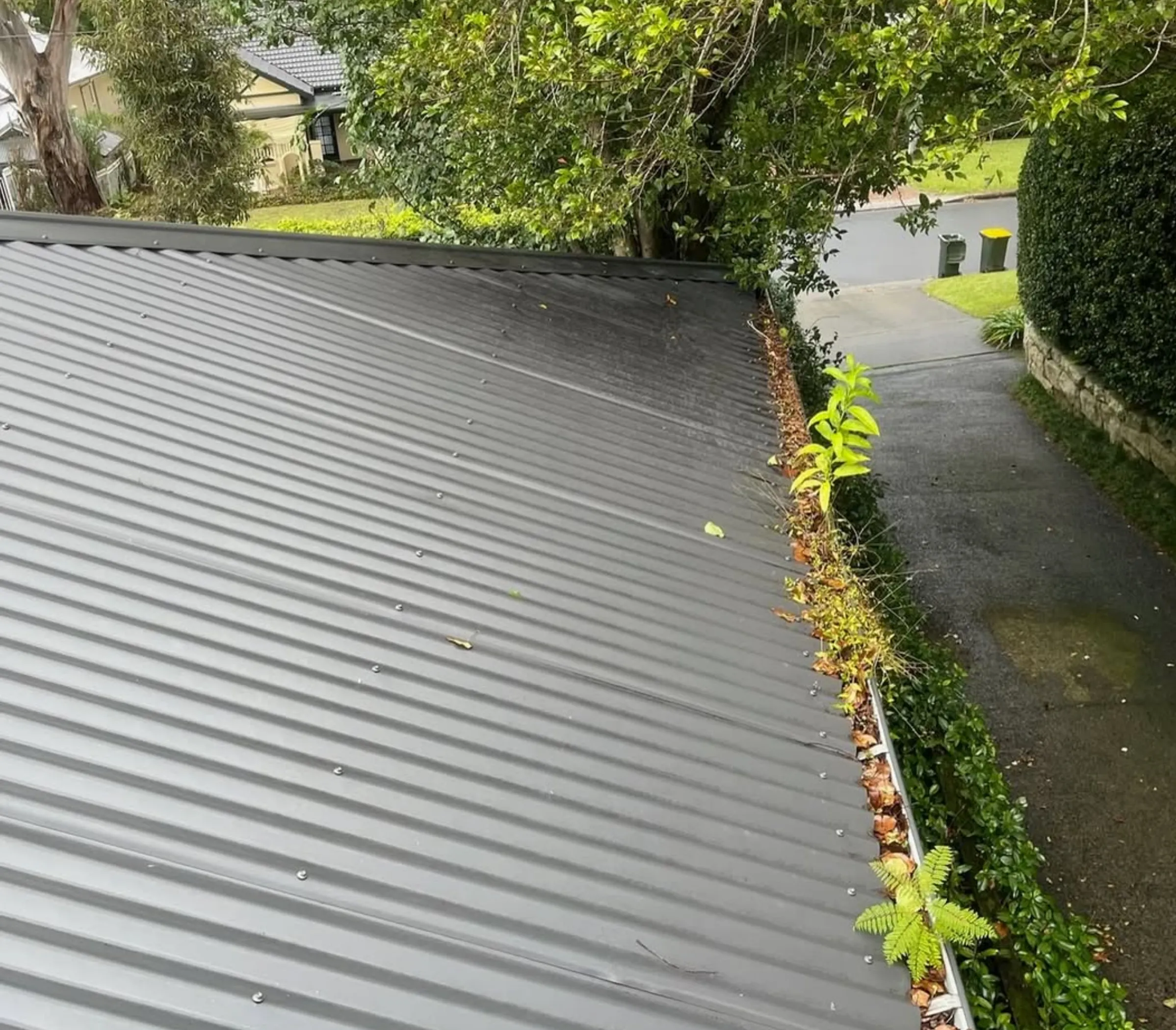 vacuum vs hand gutter cleaning